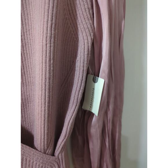 Anthropologie Twofer Faux Wrap Sweater NWT - Picture 5 of 7